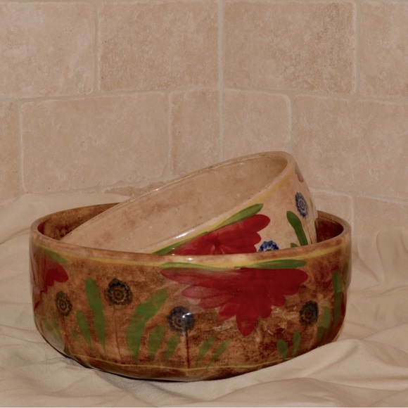 (2) NIMY Vintage Ceramic Bowls. Made In Belgium. “Manufacture Imperiale Royale” - Picture 5 of 5